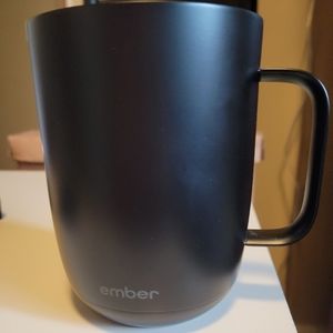 Ember temperature control Smart Mug. 10 Oz. App-controlled heated mug